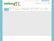 Tablet Screenshot of kiddiwash.com